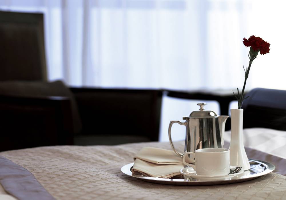 Enjoy our 24 hrs Room Service
