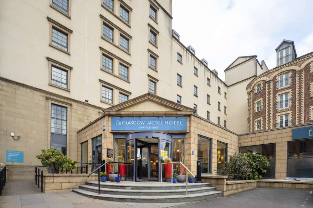 Glasgow grounds and hotel
