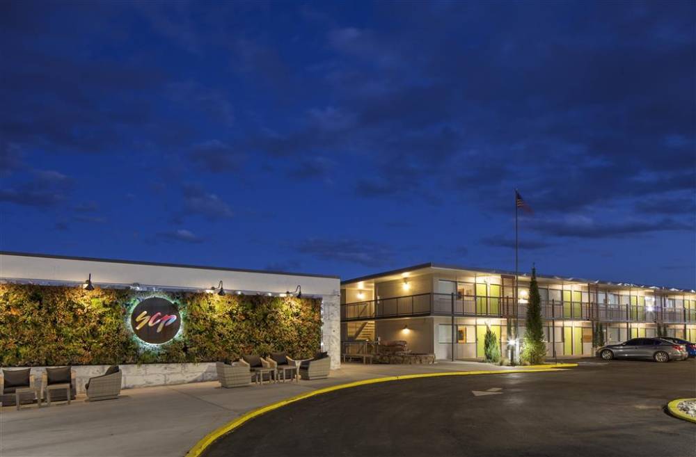 SCP Exterior building